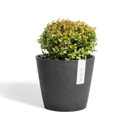 Ecopots Amsterdam sort 13 cm Ecopots Amsterdam sort 13 cm